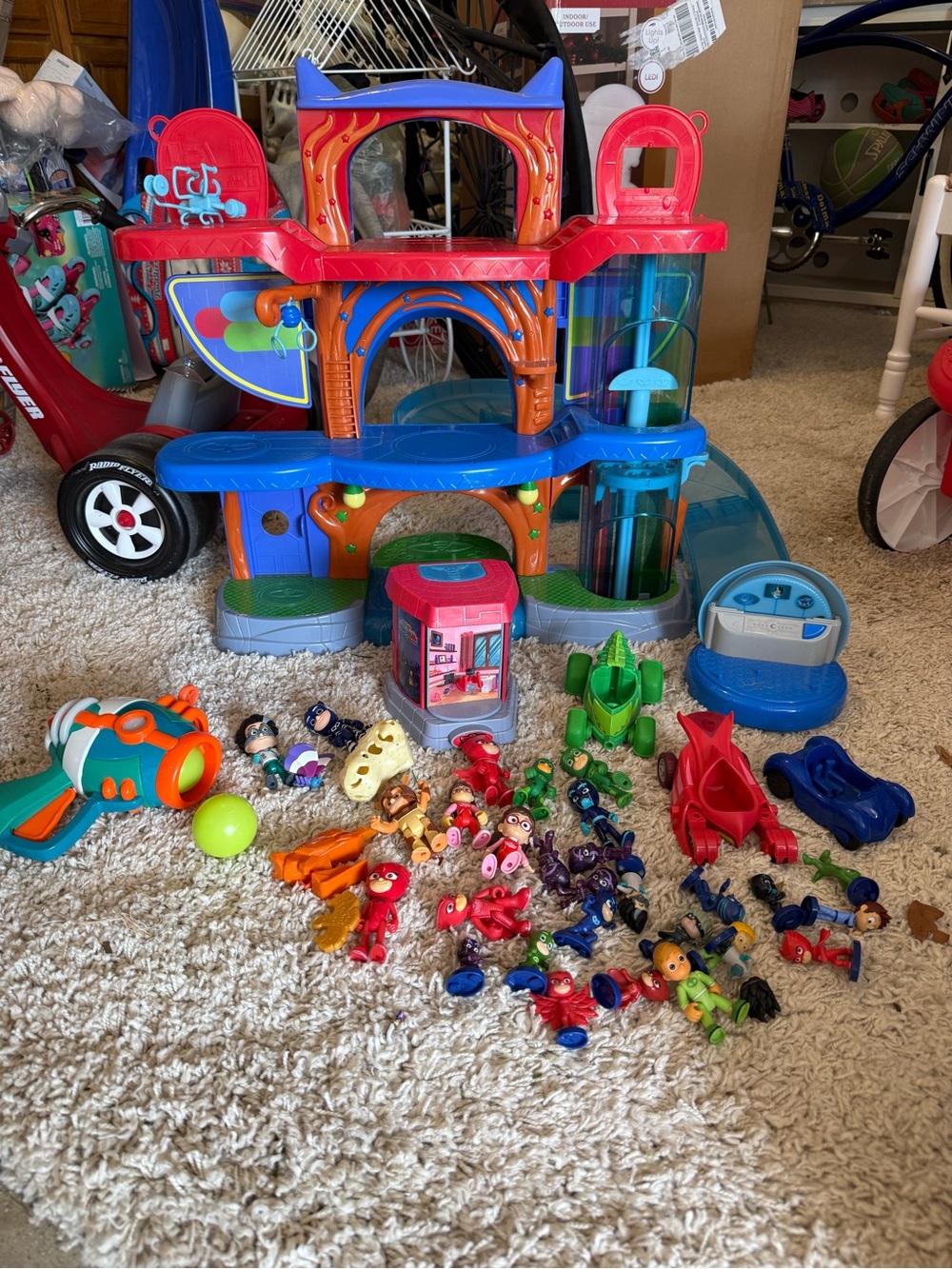 PJ Masks HQ and accessories lot